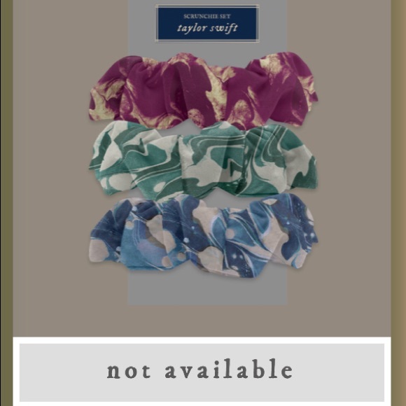 BUNDLE of 9 taylor swift scrunchies set hair ties - Picture 3 of 16